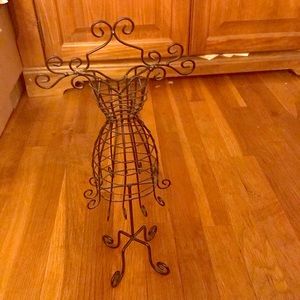 Jewelry necklace holder rack tree